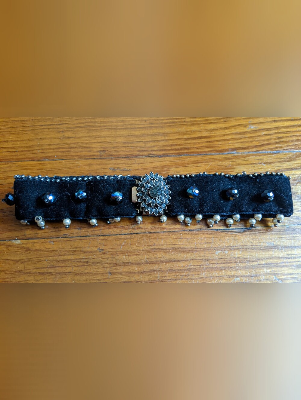 Handmade choker.